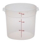 Dbmark - Boîte ronde - 25,2 x 25,2 cm - Translucide - RFS6PP190