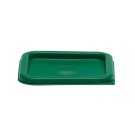 Dbmark - Couvercle hermétique pour boîte carrée Camsquare - 1,9/3,8 L - 18,5 x 18,5 cm - Vert Kelly - SFC2452