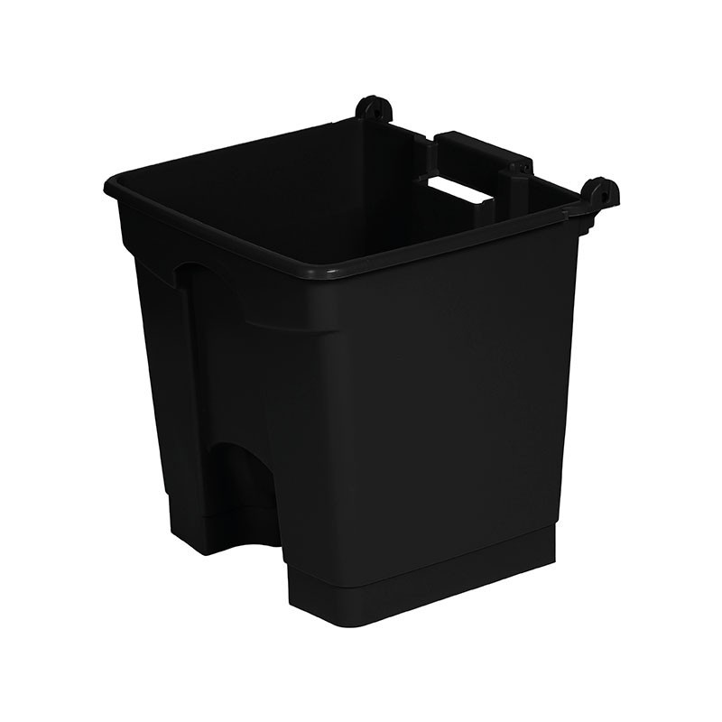 Dbmark - Cuve pour collecteur à pédale 30L - Antimicrobien - 39,5 x 38 x 40,7 cm - Noir - SO-1230-BLA-BASE