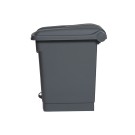 Dbmark - Collecteur à pédale 30L - 41 x 39,8 x 43,5 cm - Gris - SO-1230-GRY