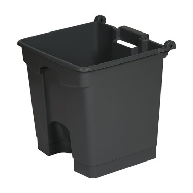 Dbmark - Cuve pour collecteur à pédale 30L - 39,5 x 38 x 40,7 cm - SO-1230-GRY-BASE
