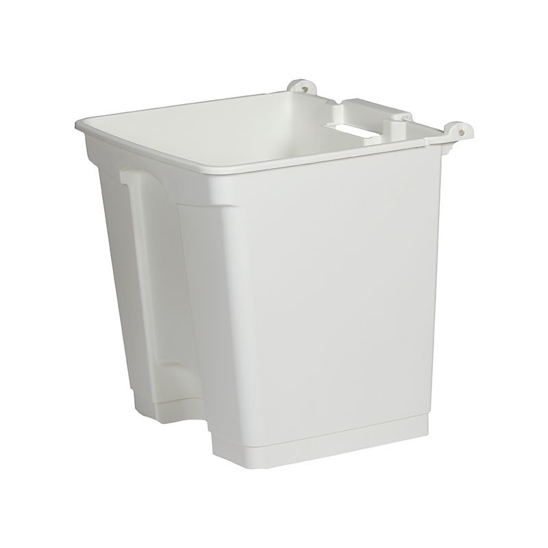 Dbmark - Cuve pour collecteur à pédale 30L - 39,5 x 38 x 40,7 cm - Blanc - SO-1230-WHT-BASE