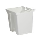 Dbmark - Cuve pour collecteur à pédale 30L - 39,5 x 38 x 40,7 cm - Blanc - SO-1230-WHT-BASE