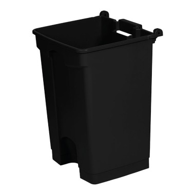 Dbmark - Cuve pour collecteur à pédale 45L - Antimicrobien - 39,5 x 38 x 57,4 cm - Noir - SO-1245-BLA-BASE