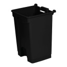 Dbmark - Cuve pour collecteur à pédale 45L - Antimicrobien - 39,5 x 38 x 57,4 cm - Noir - SO-1245-BLA-BASE