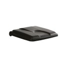 Dbmark - Couvercle pour collecteurs à pédale 30 & 45L - Antimicrobien - 41,2 x 40,8 cm - Noir - SO-1245-BLA-LID