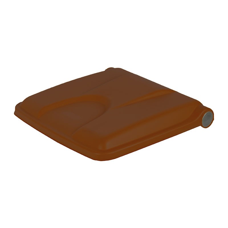 Dbmark - Couvercle pour collecteurs à pédale 30 & 45L - 41,2 x 40,8 cm - SO-1245-BRN-LID