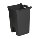 Dbmark - Cuve pour collecteur à pédale 45L - 39,5 x 38 x 57,4 cm - Gris - SO-1245-GRY-BASE
