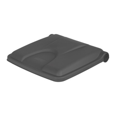 Dbmark - Couvercle pour collecteurs à pédale 30 & 45L - 41,2 x 40,8 cm - Gris - SO-1245-GRY-LID