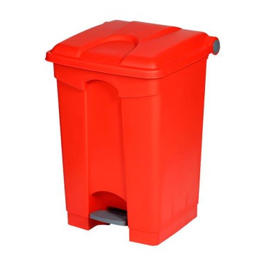 Dbmark - Cuve pour collecteur à pédale 45L - 39,5 x 38 x 57,4 cm - Rouge - SO-1245-RED-BASE