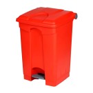 Dbmark - Cuve pour collecteur à pédale 45L - 39,5 x 38 x 57,4 cm - Rouge - SO-1245-RED-BASE