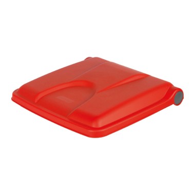 Dbmark - Couvercle pour collecteurs à pédale 30 & 45L - 41,2 x 40,8 cm - Rouge - SO-1245-RED-LID