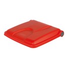 Dbmark - Couvercle pour collecteurs à pédale 30 & 45L - 41,2 x 40,8 cm - Rouge - SO-1245-RED-LID