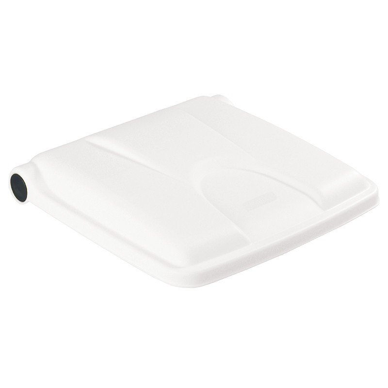 Dbmark - Couvercle pour collecteurs à pédale 30 & 45L - 41,2 x 40,8 cm - Blanc - SO-1245-WHT-LID