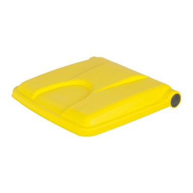 Dbmark - Couvercle pour collecteurs à pédale 30 & 45L - 41,2 x 40,8 cm - Jaune - SO-1245-YEL-LID