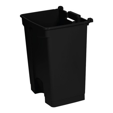 Dbmark - Cuve pour collecteur à pédale 70L - Antimicrobien - 48,3 x 39 x 64 cm - Noir - SO-1270-BLA-BASE
