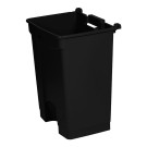 Dbmark - Cuve pour collecteur à pédale 70L - Antimicrobien - 48,3 x 39 x 64 cm - Noir - SO-1270-BLA-BASE