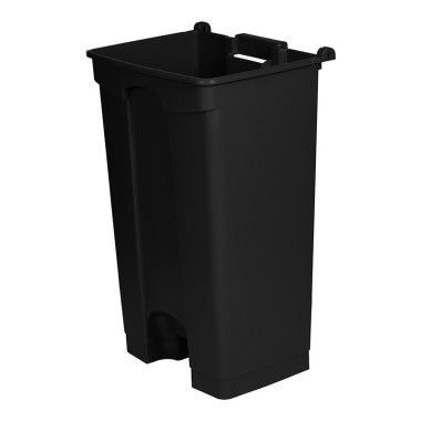 Dbmark - Cuve pour collecteur à pédale 90L - Antimicrobien - 48,3 x 39 x 79 cm - Noir - SO-1290-BLA-BASE