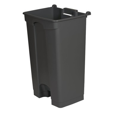 Dbmark - Cuve pour collecteur à pédale 90L - 48,3 x 39 x 79 cm - Gris - SO-1290-GRY-BASE