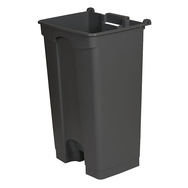 Dbmark - Cuve pour collecteur à pédale 90L - 48,3 x 39 x 79 cm - Gris - SO-1290-GRY-BASE