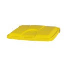 Dbmark - Couvercle pour collecteurs SO-1270-BASE et SO-1290-BASE - 50 x 41,2 cm - Jaune - SO-1290-YEL-LID