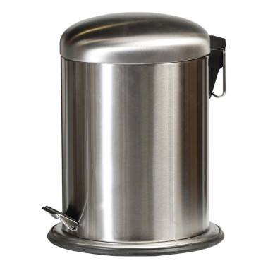 Dbmark - Collecteur à pédale "Design" inox 5L - 24 x 24 x 31 cm - Inox satiné - SO-6205-SSSTL