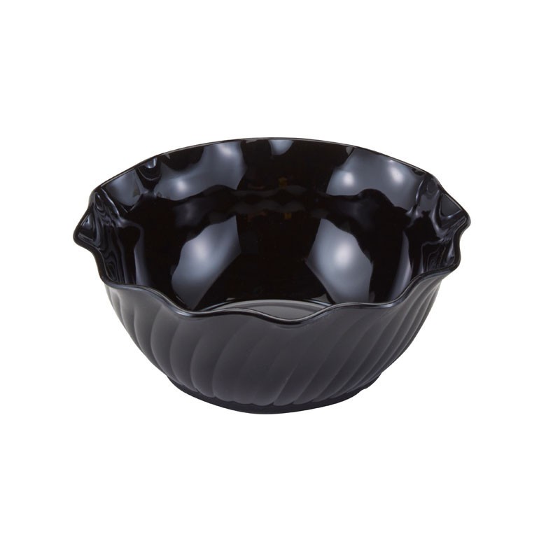 Dbmark - Coupelle Torsadee S.A.N.380Ml - 13,6 x 13,6 x 5,6 cm - Noir - SRB13110