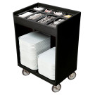 Dbmark - Chariot à plateaux et à couverts avec 8 bacs - 82 x 54 x 116 cm - TC1418110