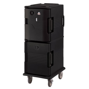 Dbmark - Chariot isotherme à porte supérieure chaude 8 Gn1/110Cm - 52 x 69 x 137,2 cm - UPCHT8002110