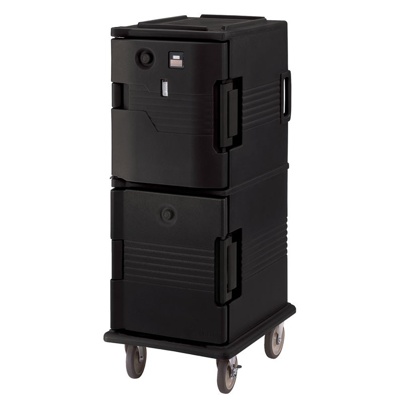 Dbmark - Chariot isotherme à porte supérieure chaude 8 Gn1/110Cm - 52 x 69 x 137,2 cm - UPCHT8002110
