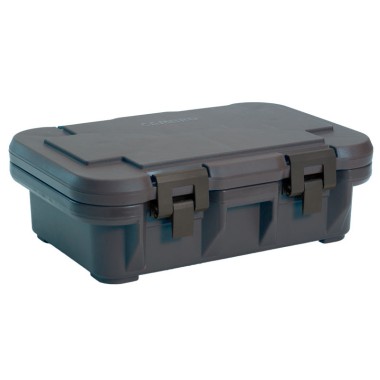 Dbmark - Conteneur isotherme à chargement par le haut Gamme S Gn1/1 100Mm - 43,5 x 64 x 22 cm - Noir - UPCS140110