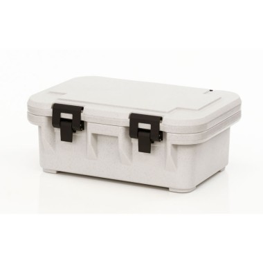 Dbmark - Conteneur isotherme à chargement par le haut Gamme S - 43,5 x 64 x 26 cm - Gris Moucheté - UPCS160480