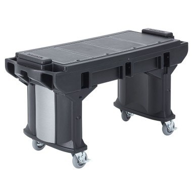 Dbmark - Plan de travail Versa avec roues standards - 208,3 x 108 x 159,4 cm - VBRT6110
