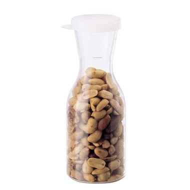 Dbmark - Carafe avec couvercle - 15,9 cm haut - Transparent - WW250135