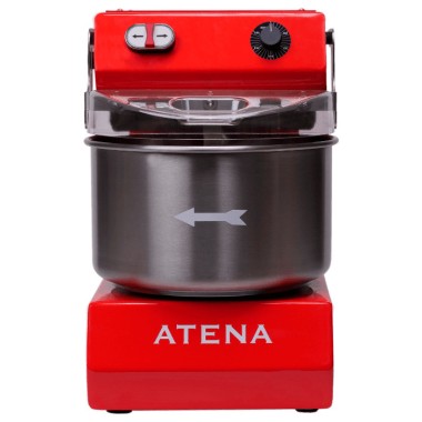 Peb Machinery - Pétrin à spirale Atena - 6 kg - Rouge - Atena6rouge