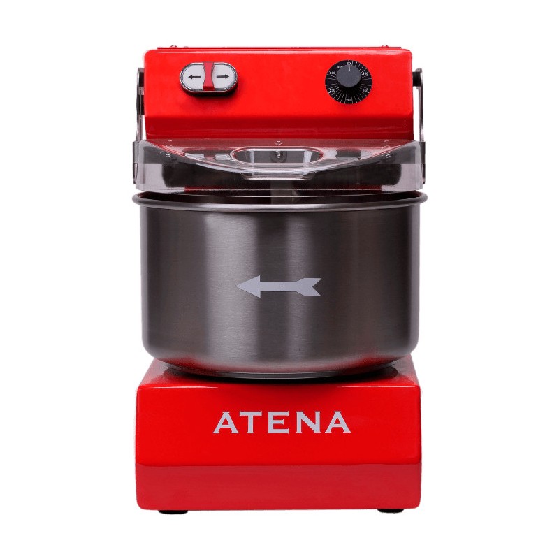 Peb Machinery - Pétrin à spirale Atena - 6 kg - Rouge - Atena6rouge