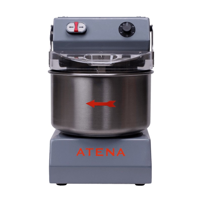 Peb Machinery - Pétrin à spirale Atena gris clair - 6 kg - Triphasé - Atena6gclairtriphase