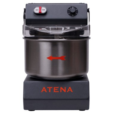Peb Machinery - Pétrin à spirale Atena gris anthracite - 6 kg - Triphasé - Atena6ganthracitetriphase