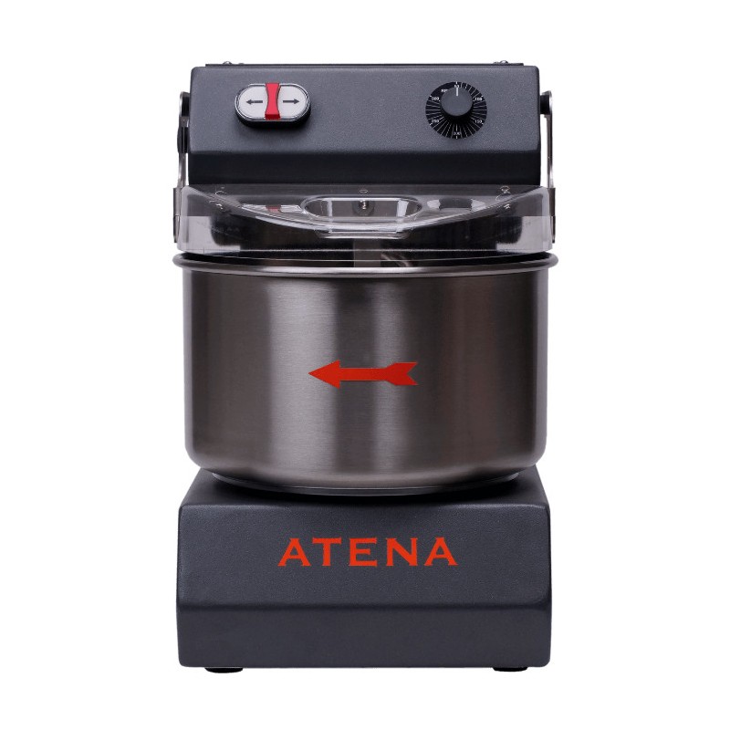 Peb Machinery - Pétrin à spirale Atena gris anthracite - 6 kg - Triphasé - Atena6ganthracitetriphase