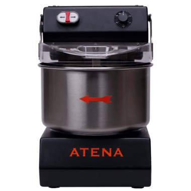 Peb Machinery - Pétrin à spirale Atena noir - 6 kg - Triphasé - Atena6noirtriphase