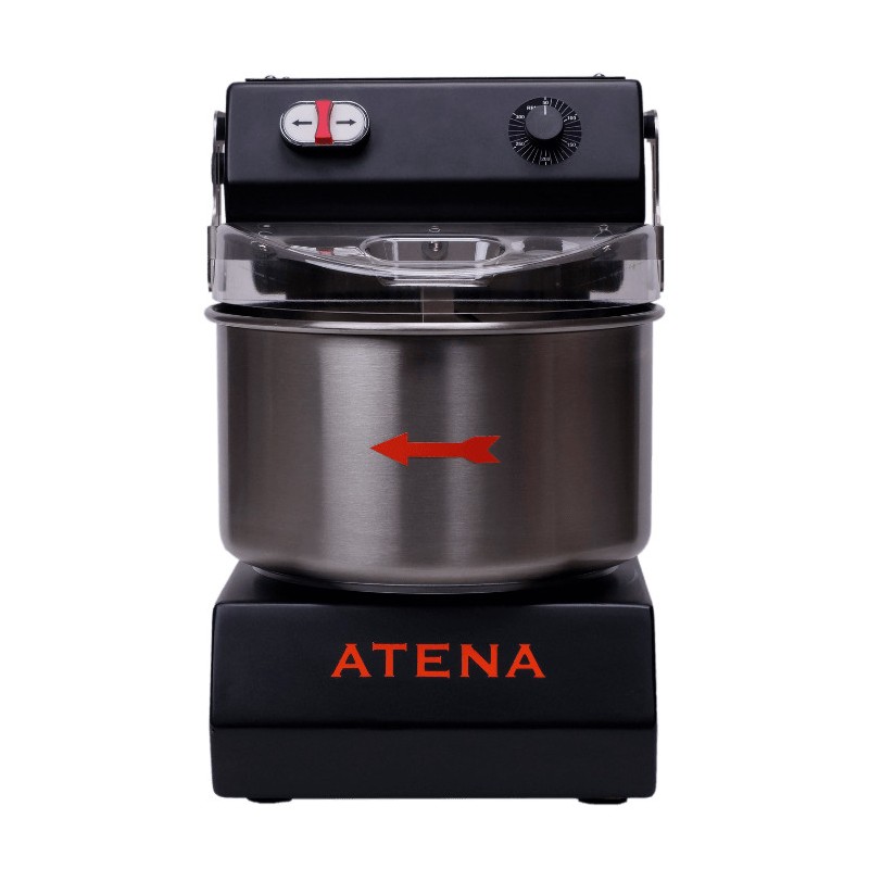 Peb Machinery - Pétrin à spirale Atena noir - 6 kg - Triphasé - Atena6noirtriphase
