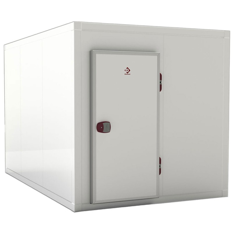 Diamond - Chambre combi ISO 100, dim.int. 2230 x 2030 & 2230 x 1230 xh 2230 mm  (10,09 + 6,12 m³) - C1710/XBF-COMBI