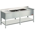 Diamond - Plonge 2 cuves et 2 égouttoirs - L2221