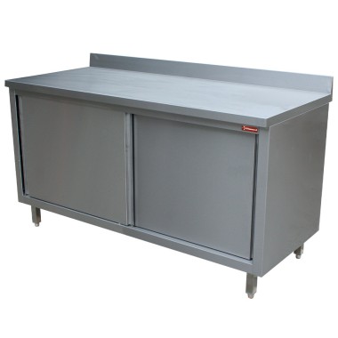 Diamond - Table armoire neutre, portes coulissantes, murale - TA106A/B