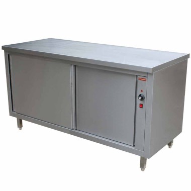 Diamond - Table  armoire chauffante portes couliss. - TE106/U