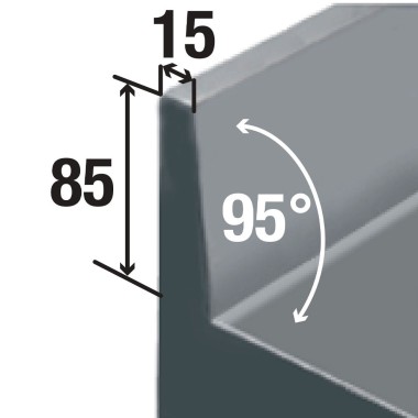 Diamond - Table  armoire chauffante portes coul. + ba - TE106A/M