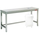 Diamond - Table à débarrasser avec vide ordure - TS1070