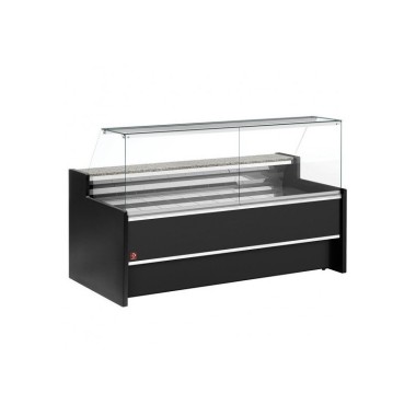 DIAMOND - Comptoir vitrine- droite à 90° réfrigéré ventilé - FC15/G8-VR2