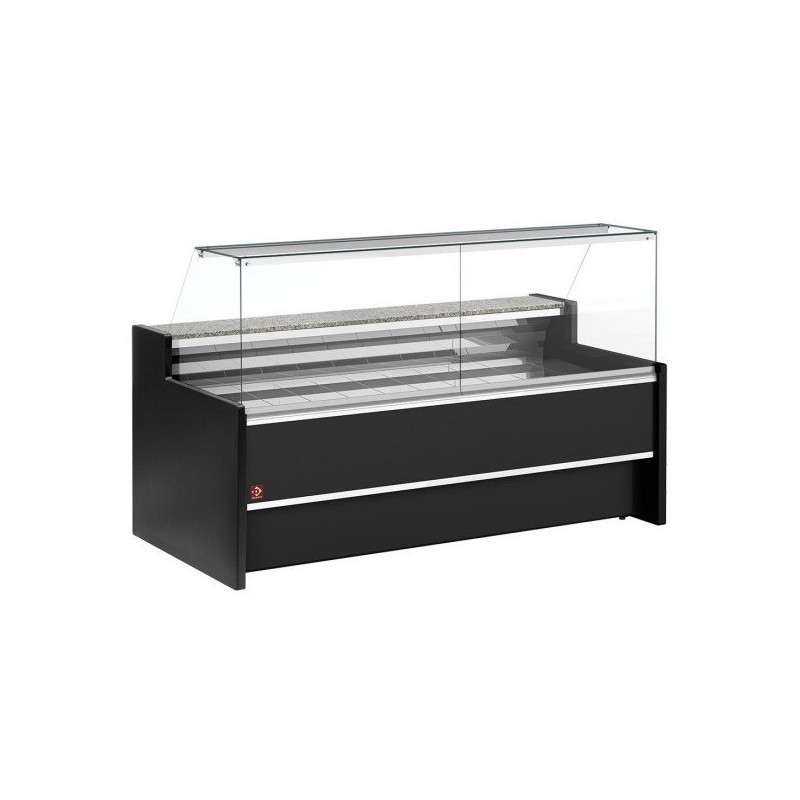 DIAMOND - Comptoir vitrine- droite à 90° réfrigéré ventilé - FC15/G8-VR2