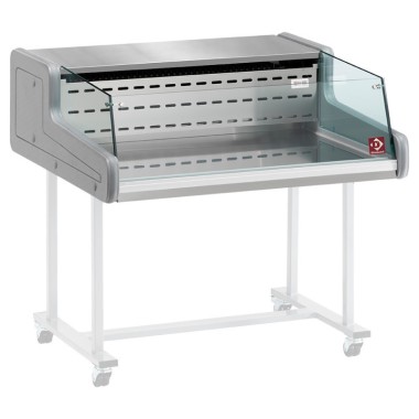 DIAMOND - Comptoir-vitrine réfrigéré - vitre droite - SUP10-ZD/R2